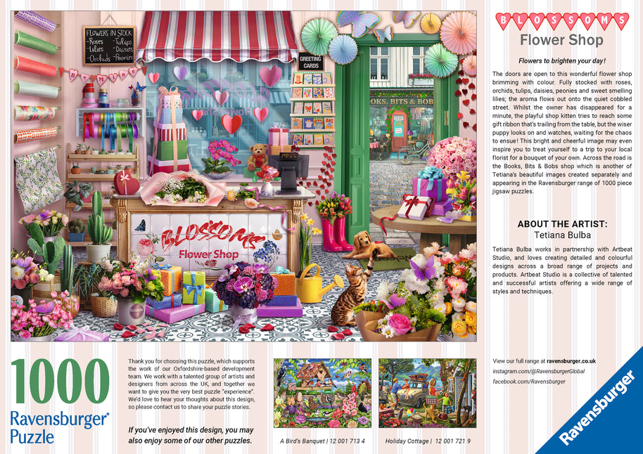 Ravensburger - Blossoms Flower Shop  - 1000 pieces