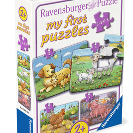 Ravensburger - Farm animal families -  2 / 4 / 6 / 8  - palaa