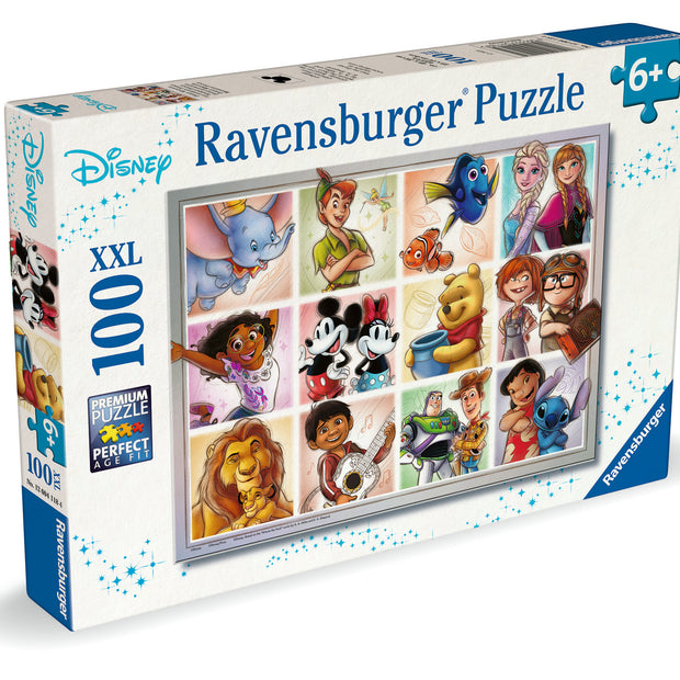 Ravensburger - Disney's multicharacter - 100 palaa XXL