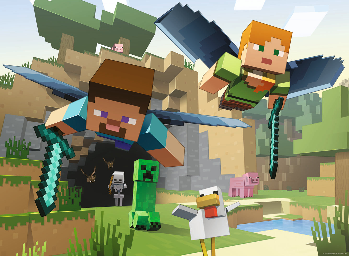 Ravensburger - Minecraft - 200 palaa - XXL