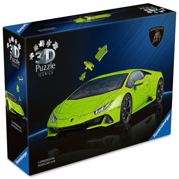 Ravensburger - Iconic Lamborghini Huracán EVO-Verde - 108 palaa