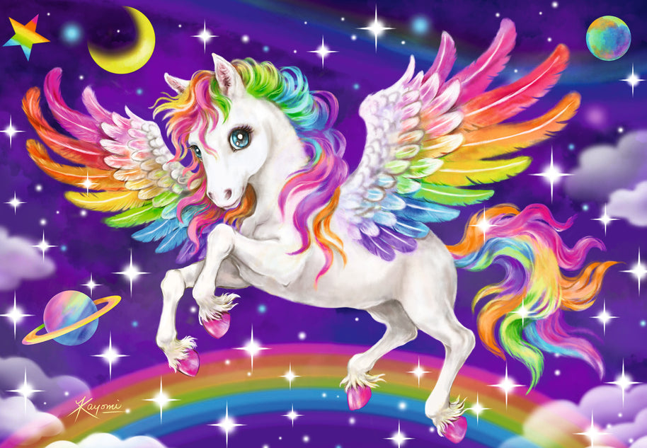 Ravensburger - Unicorn and Pegasus - 2 x 24 palaa