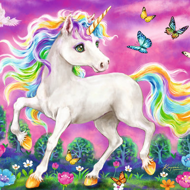 Ravensburger - Unicorn and Pegasus - 2 x 24 palaa