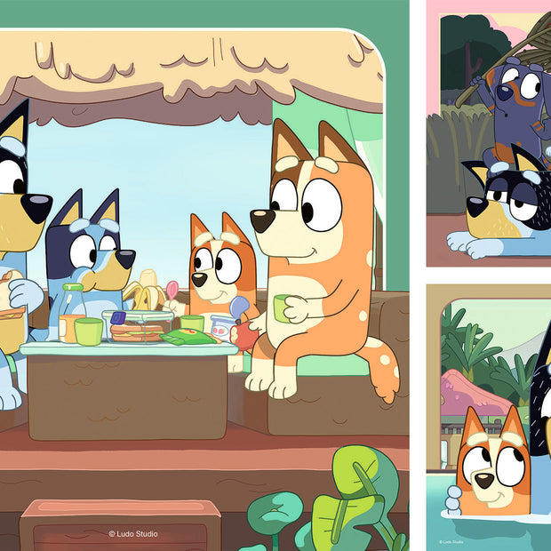 Ravensburger - Bluey  - 3 x 49 palaa