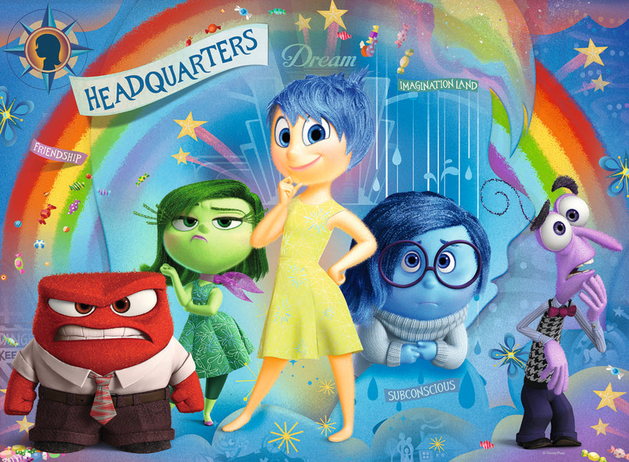 Ravensburger - Disney:  Mixed emotions - 100 palaa XXL