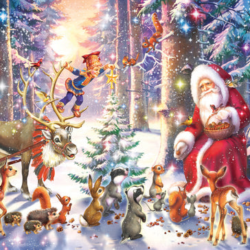 Ravensburger - Christmas in the forest - 100 palaa XXL
