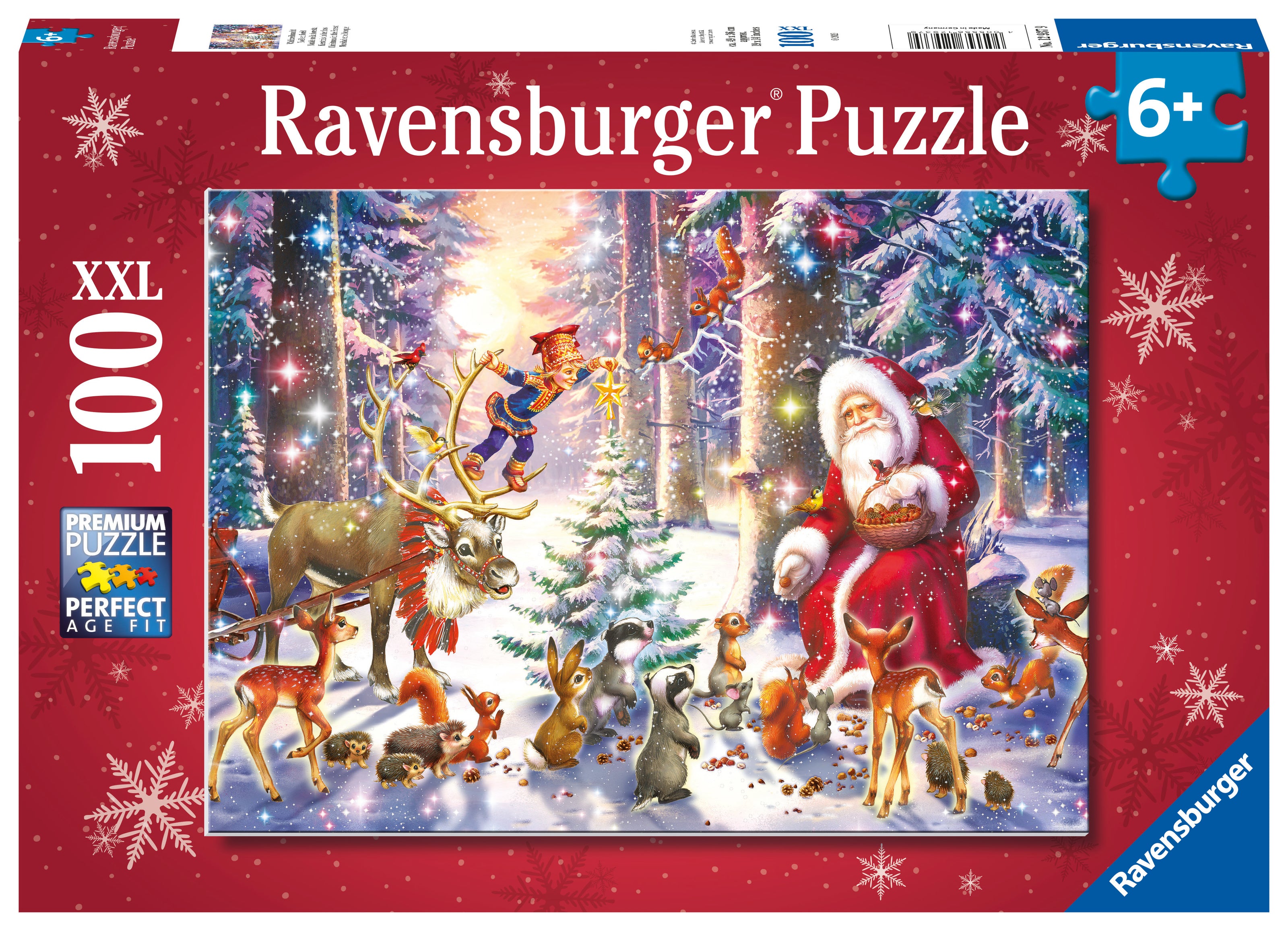 Ravensburger - Christmas in the forest - 100 palaa XXL