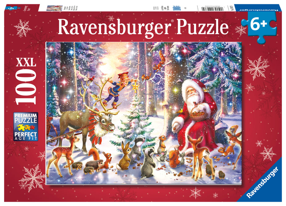 Ravensburger - Christmas in the forest - 100 palaa XXL