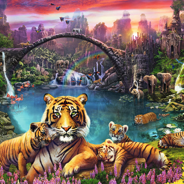 Ravensburger - Tigers in paradise - 3000 palaa