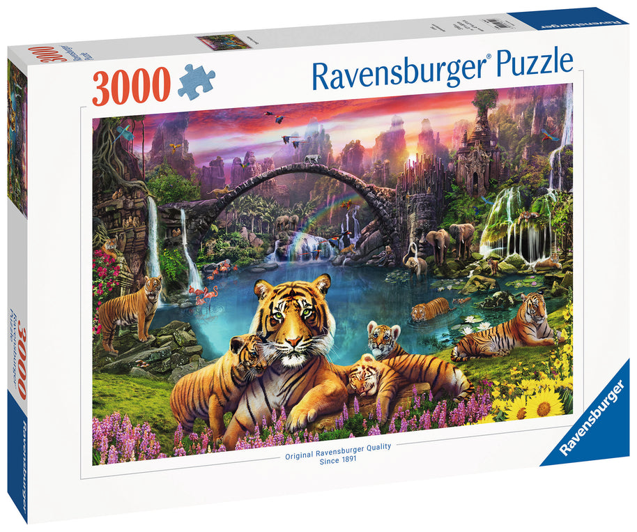 Ravensburger - Tigers in paradise - 3000 palaa