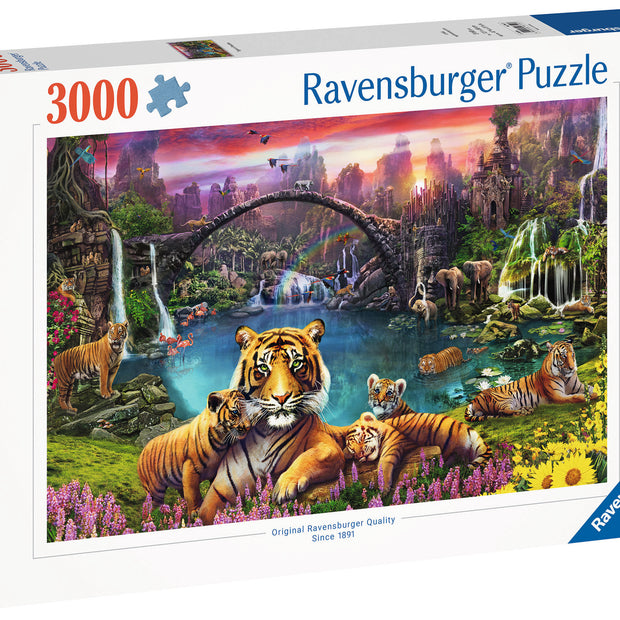 Ravensburger - Tigers in paradise - 3000 palaa