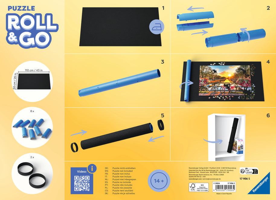 Ravensburger - Roll your Puzzle! 0-1500p palapelimatto