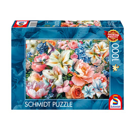 Schmidt - Fleurs pastel -  1000 palaa
