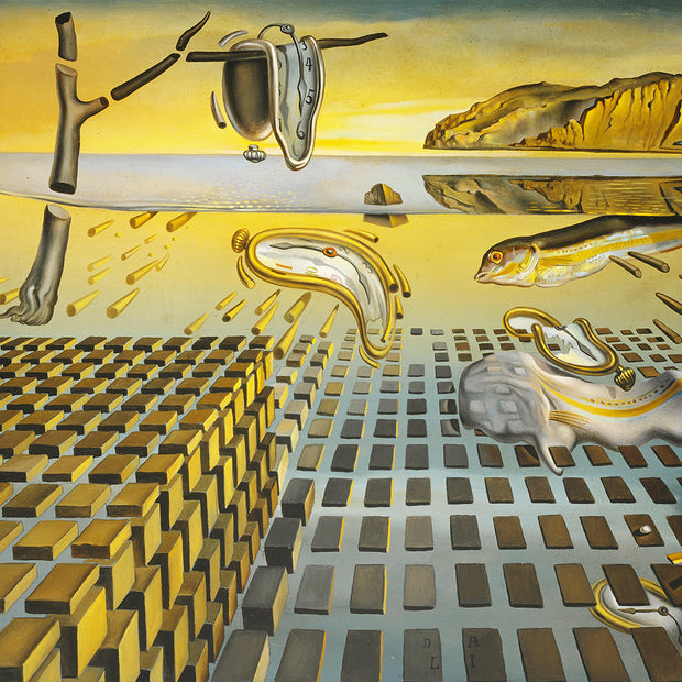 Bluebird -  Salvador Dalí - The Corpuscular Persistence of Memory, 1952-1954 - 1000 palaa