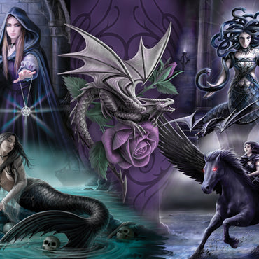 Bluebird -  Anne Stokes - Gothic Dreams - 1000 palaa