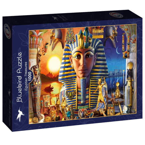 Bluebird -  Egyptian treasures - 1000 palaa