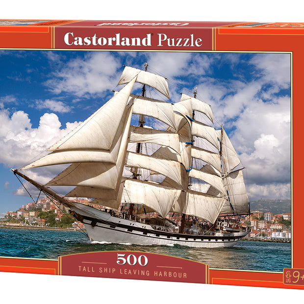 Castorland - Tall ship leaving harbour - 500 palaa