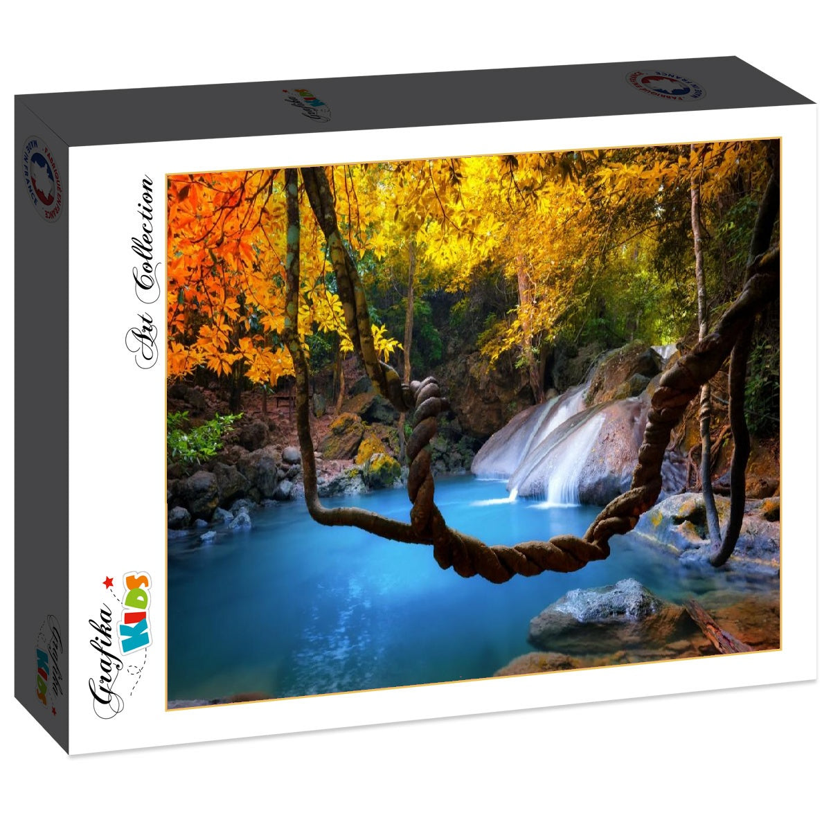 Grafika Kids- Waterfall in Forest - 24 palaa