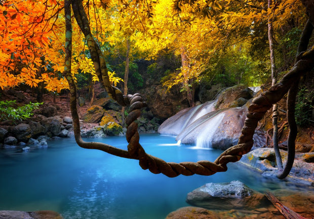 Grafika Kids- Waterfall in Forest - 24 palaa