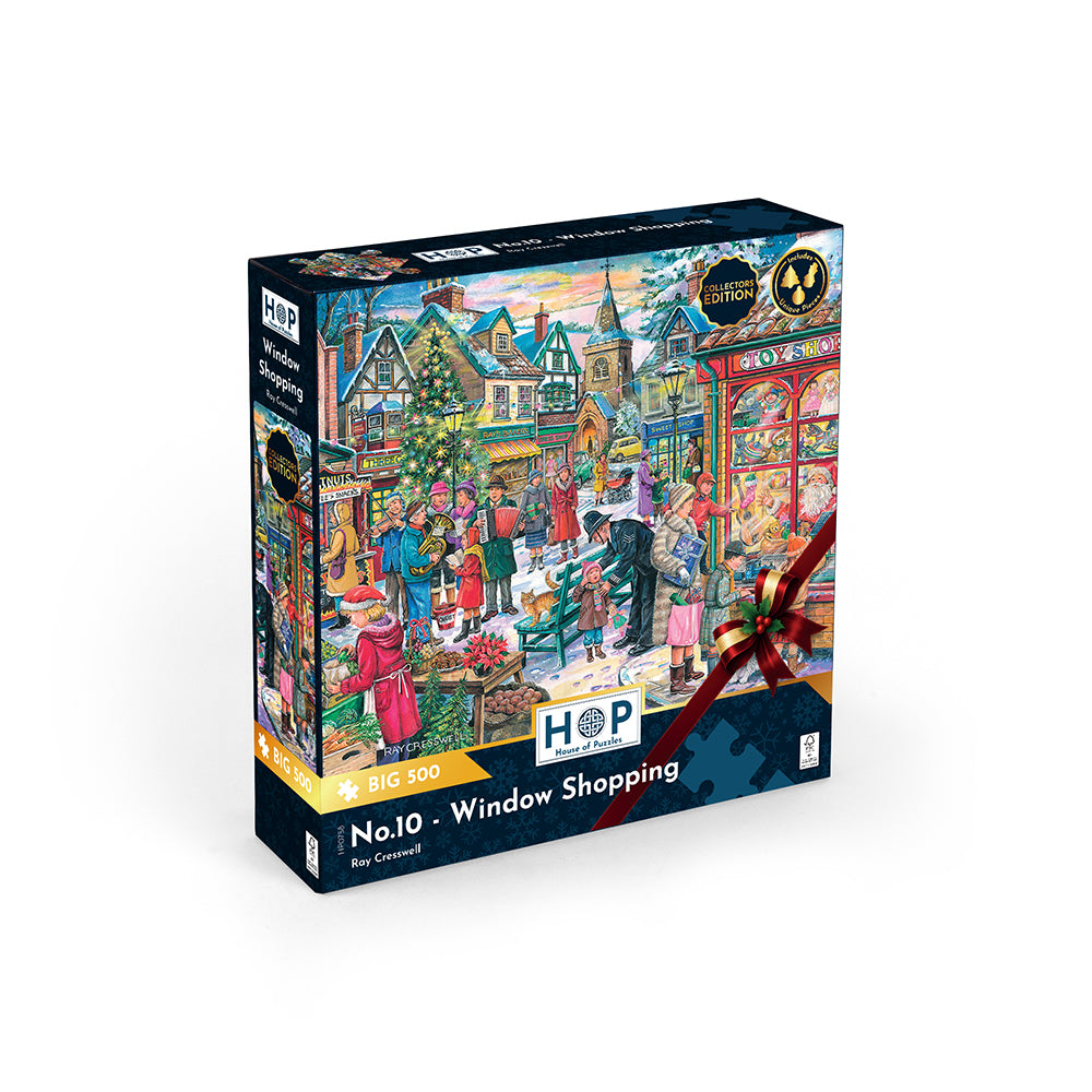 House of Puzzles - XXL Pieces - Window Shopping -  500 palaa