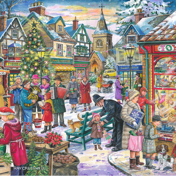 House of Puzzles - XXL Pieces - Window Shopping -  500 palaa