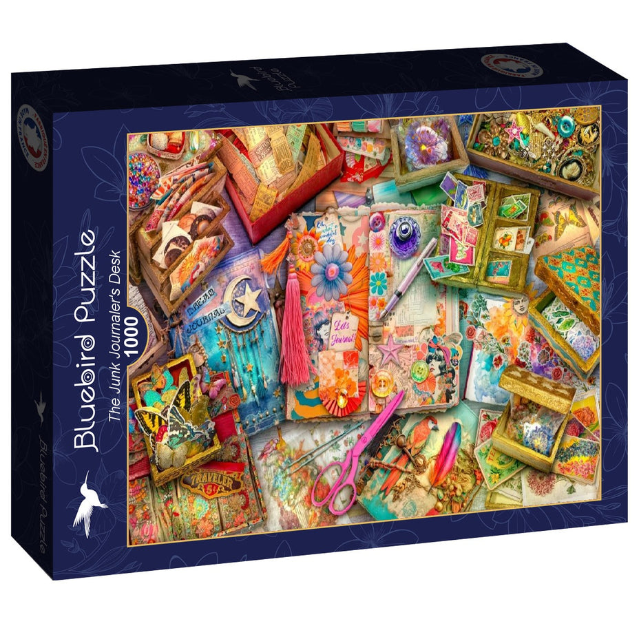 Bluebird - The Junk Journaler's Desk - 1000 palaa