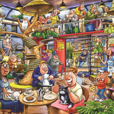 Jumbo - Wasgij Mystery 28 - Feline Frenzy! - 1000 palaa