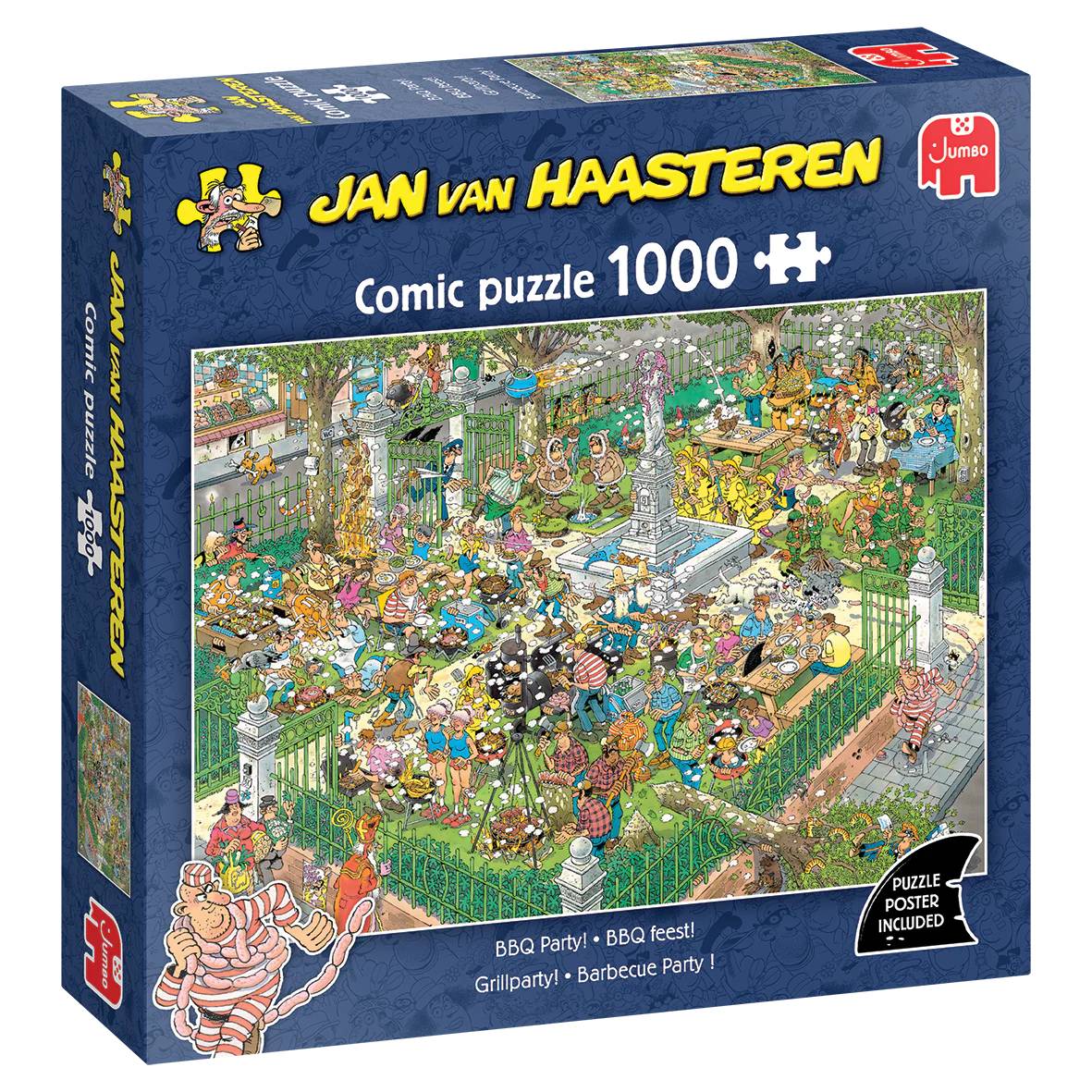Jumbo - Jan van Haasteren - Barbecue Party! - 1000 palaa