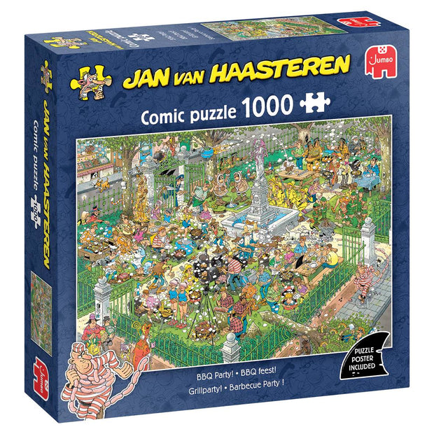 Jumbo - Jan van Haasteren - Barbecue Party! - 1000 palaa