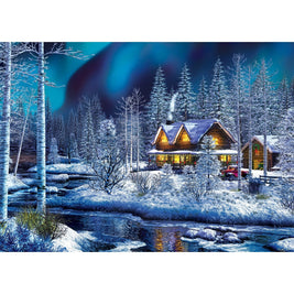 Master Pieces - Northern lights - Glitter puzzle - 500 palaa