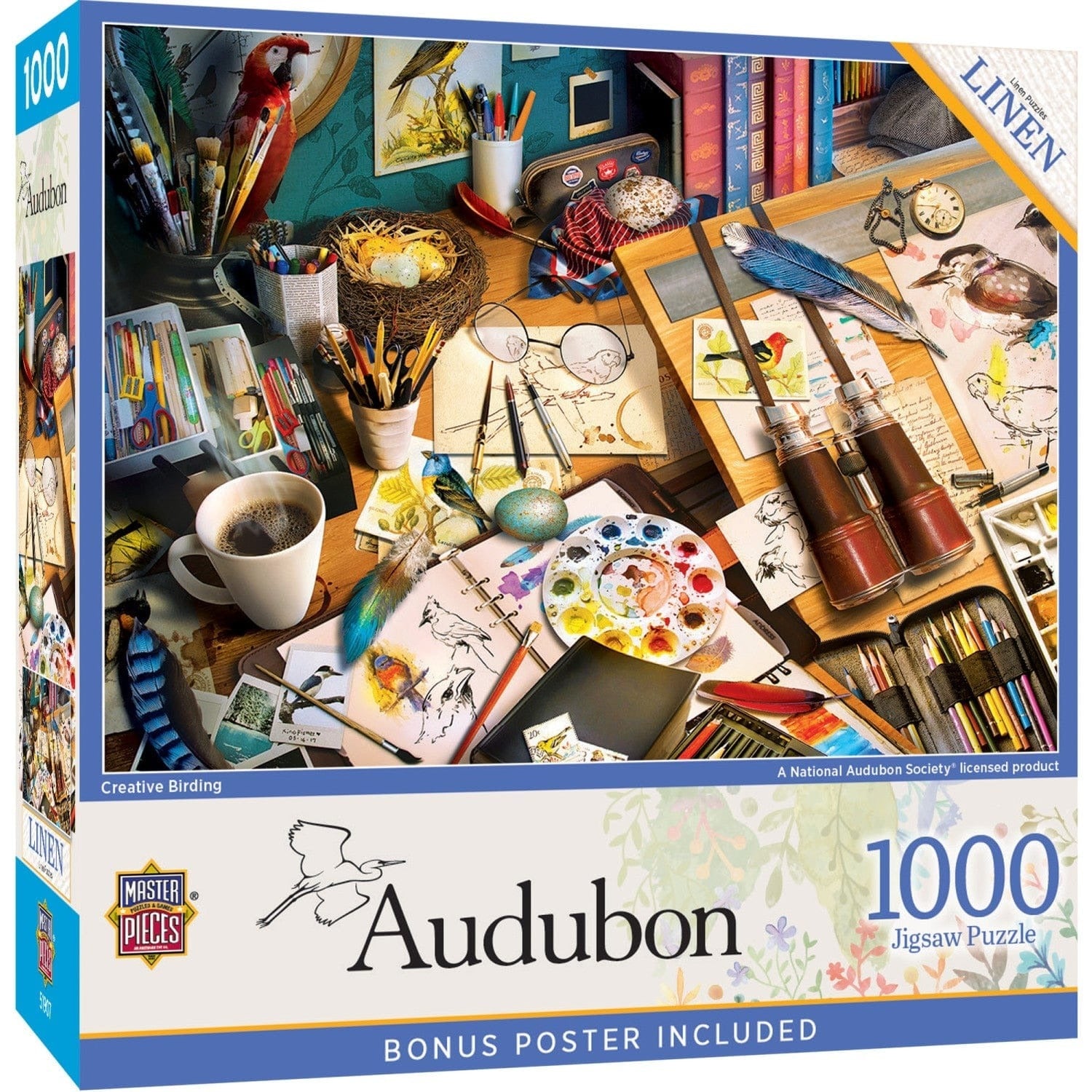 Master Pieces - Audubon - Creative Birding - 1000 palaa