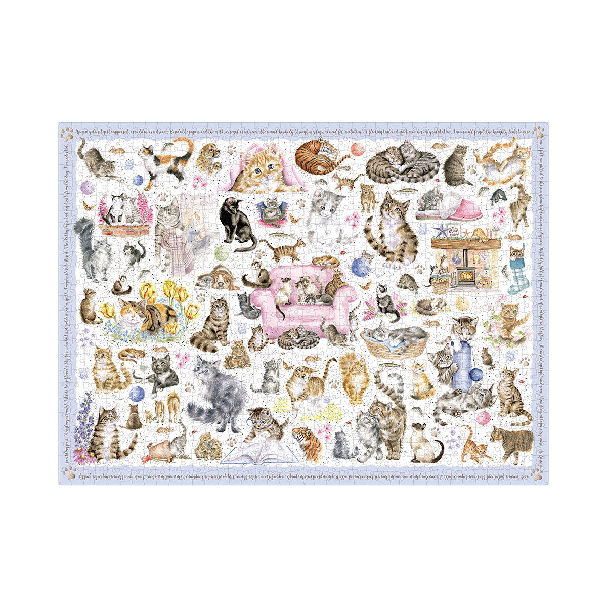 Wrendale Designs - Feline friends - 1000 palaa