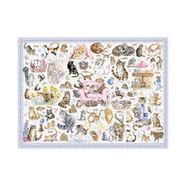 Wrendale Designs - Feline friends - 1000 palaa