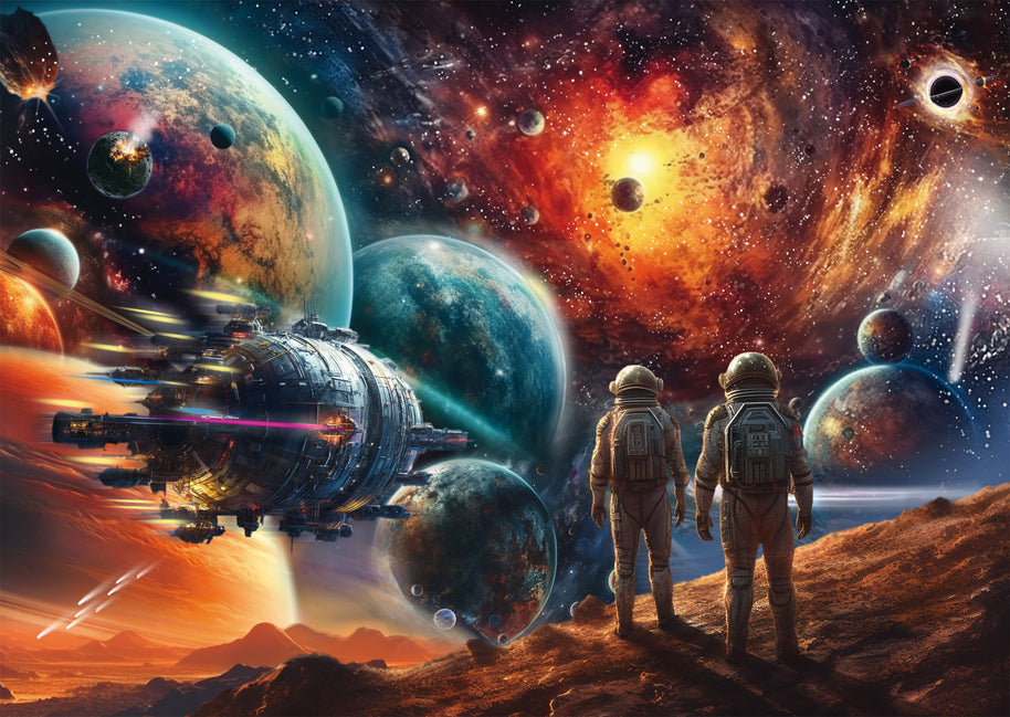Schmidt - Cosmos Multicolore: Journey into Space - 1000 palaa
