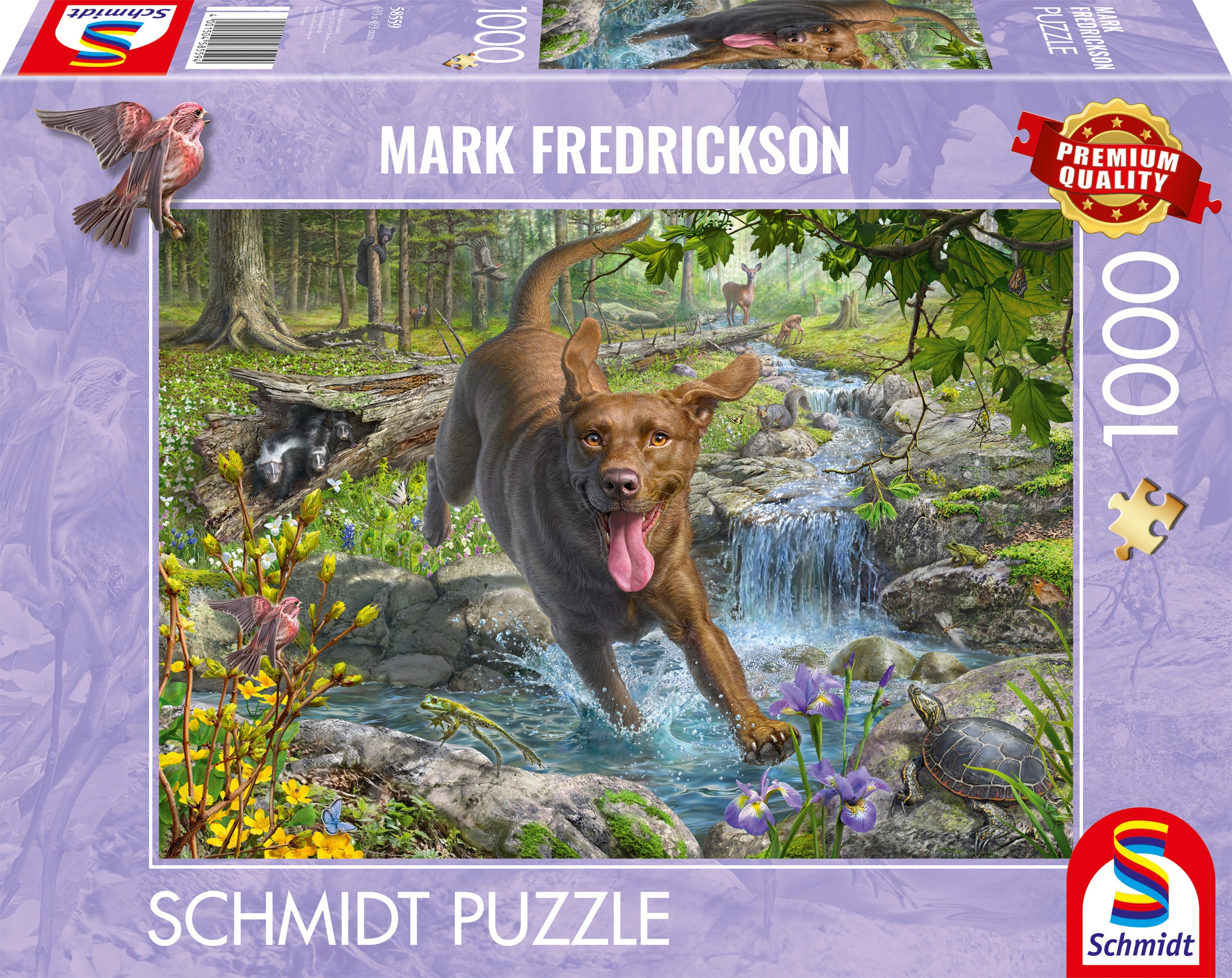 Schmidt - Mark Fredrickson - Retriever in Spring - 1000 palaa