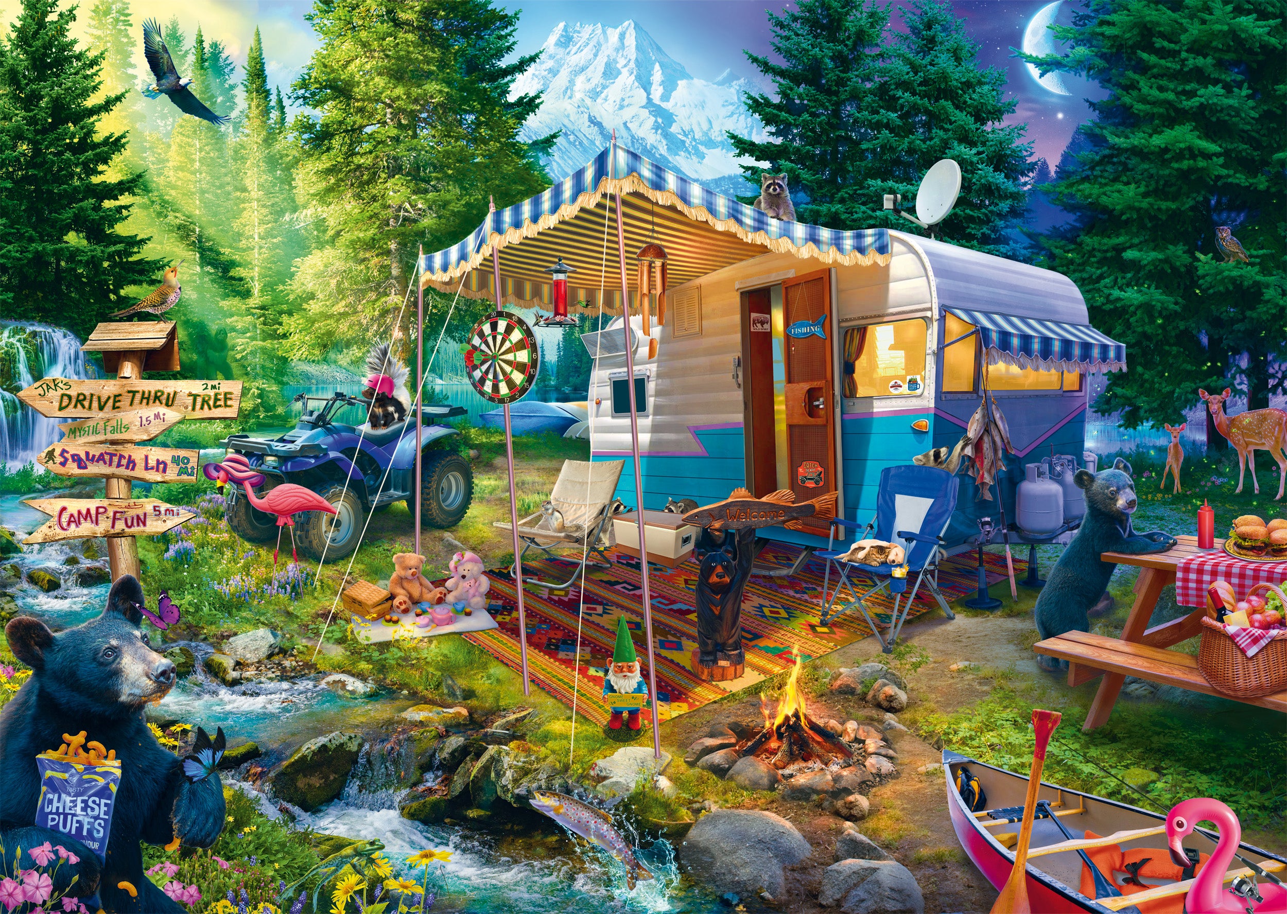 Schmidt - Jeff Haynie - Caravan in the mountains - 1000 palaa