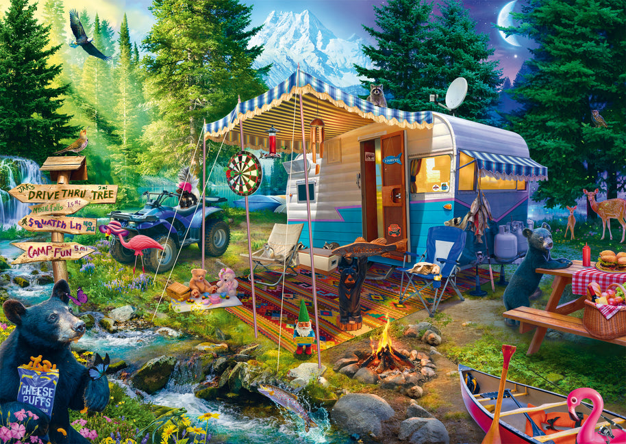 Schmidt - Jeff Haynie - Caravan in the mountains - 1000 palaa