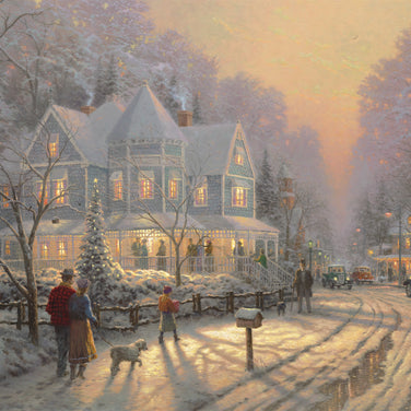 Schmidt - Thomas Kinkade - A Holiday Gathering - 1000 palaa