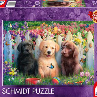 Schmidt - Cute Puppies Scene - 1000 palaa