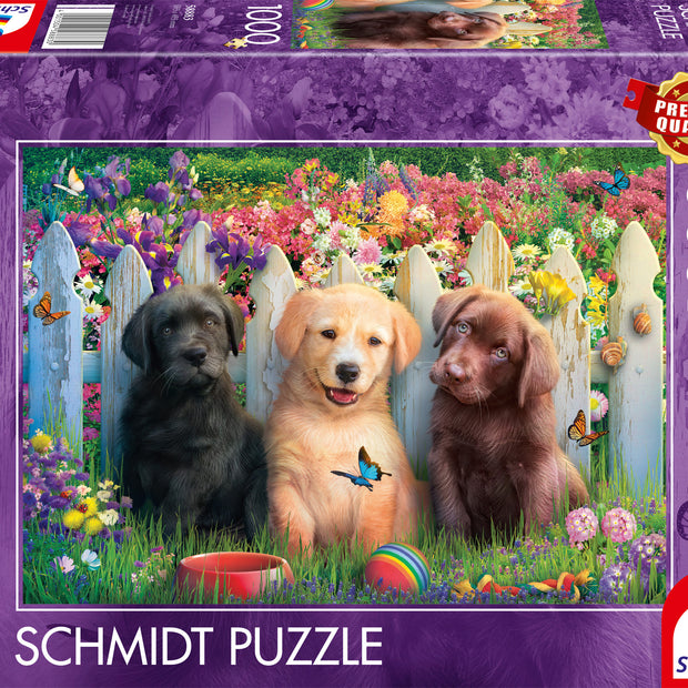 Schmidt - Cute Puppies Scene - 1000 palaa