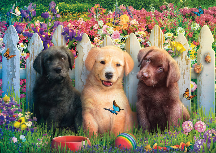 Schmidt - Cute Puppies Scene - 1000 palaa