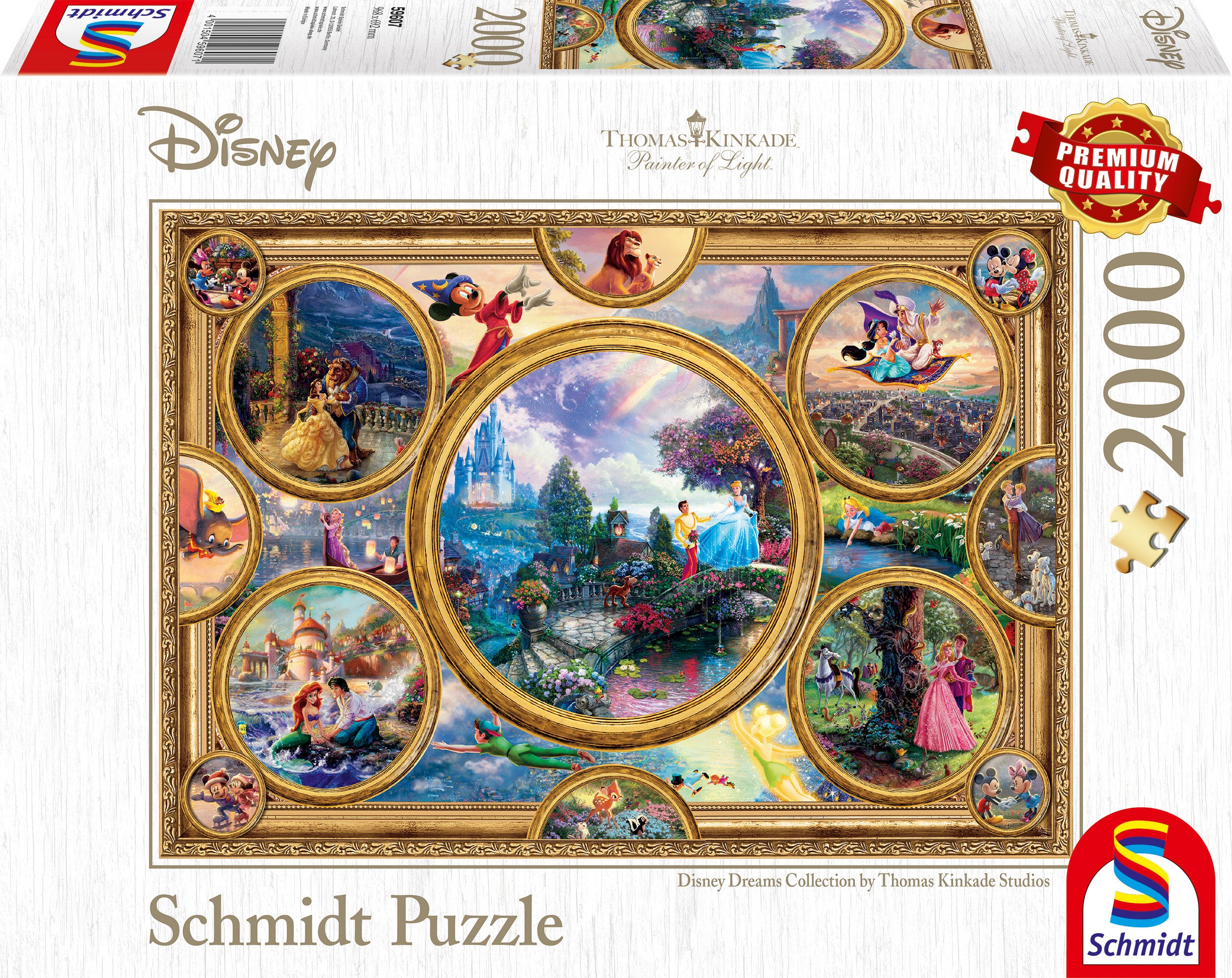 Schmidt - Thomas Kinkade - Disney Dreams Collection - 2000 palaa