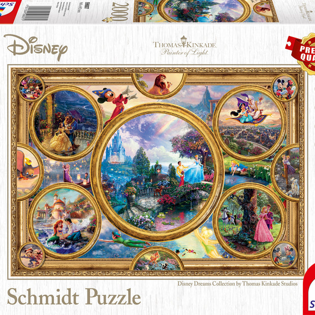 Schmidt - Thomas Kinkade - Disney Dreams Collection - 2000 palaa