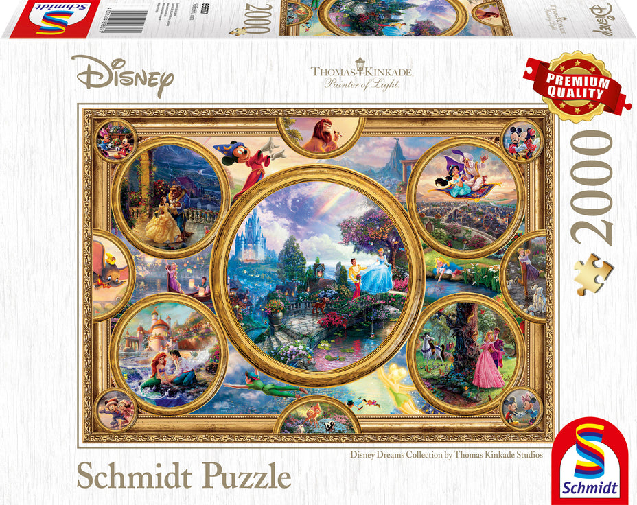 Schmidt - Thomas Kinkade - Disney Dreams Collection - 2000 palaa