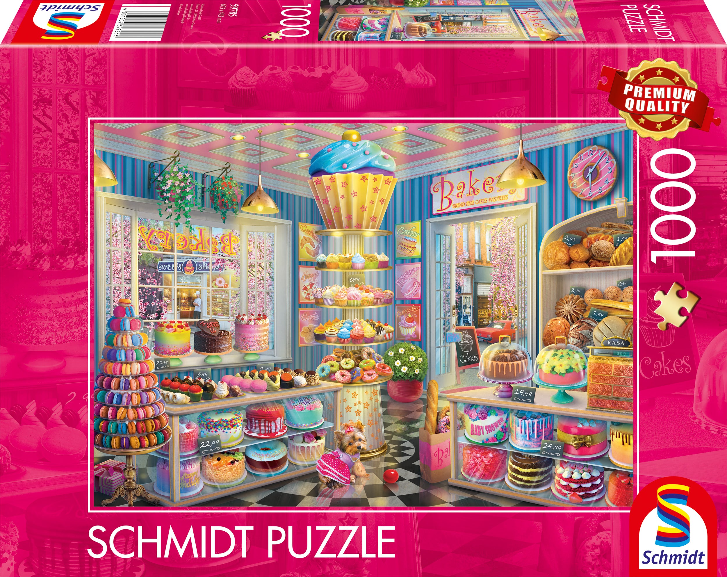 Schmidt - Colourful Bakery - 1000 palaa