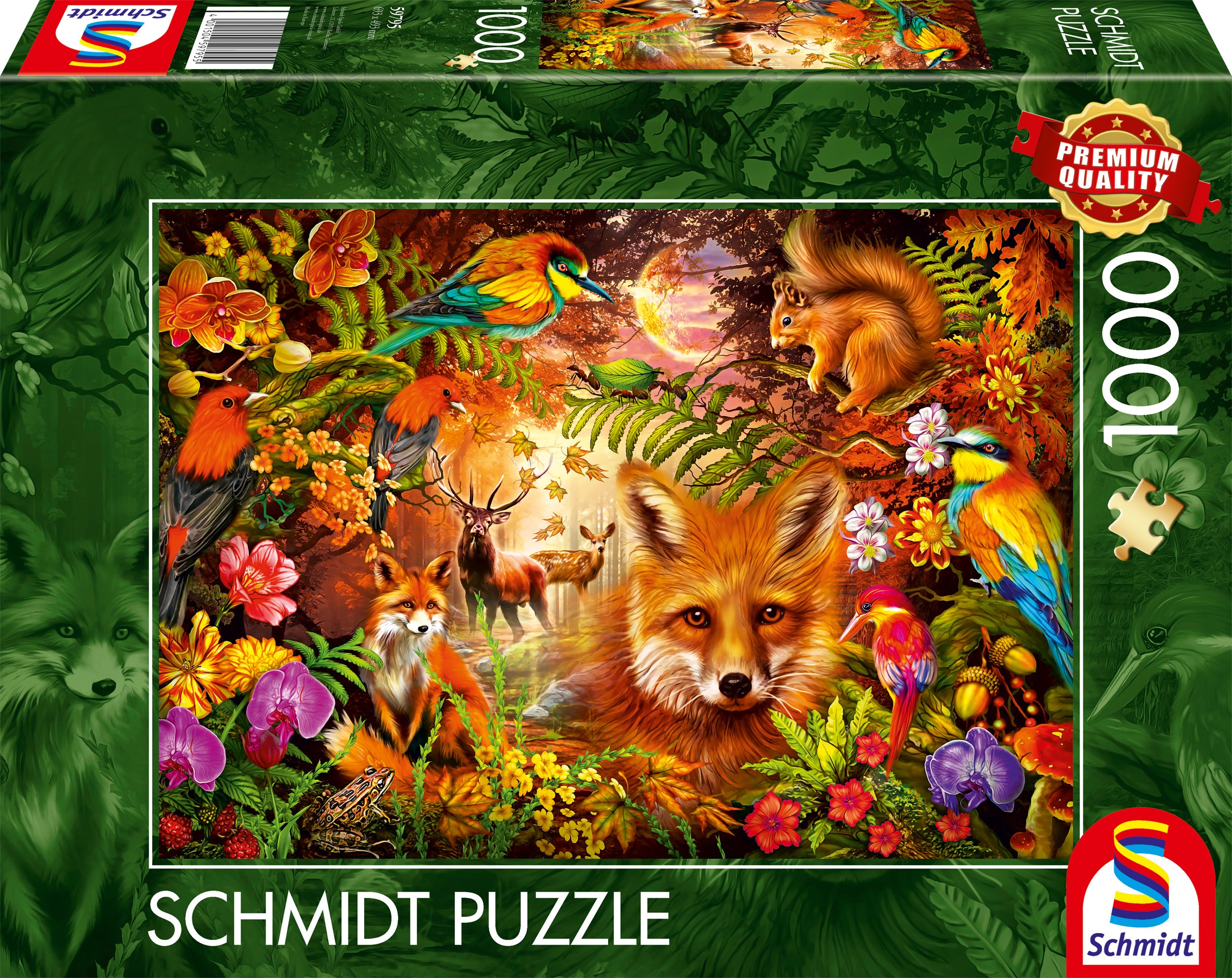 Schmidt - Feathers, Coats and Flowers - 1000 palaa