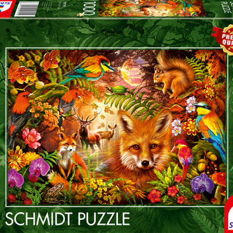 Schmidt - Feathers, Coats and Flowers - 1000 palaa
