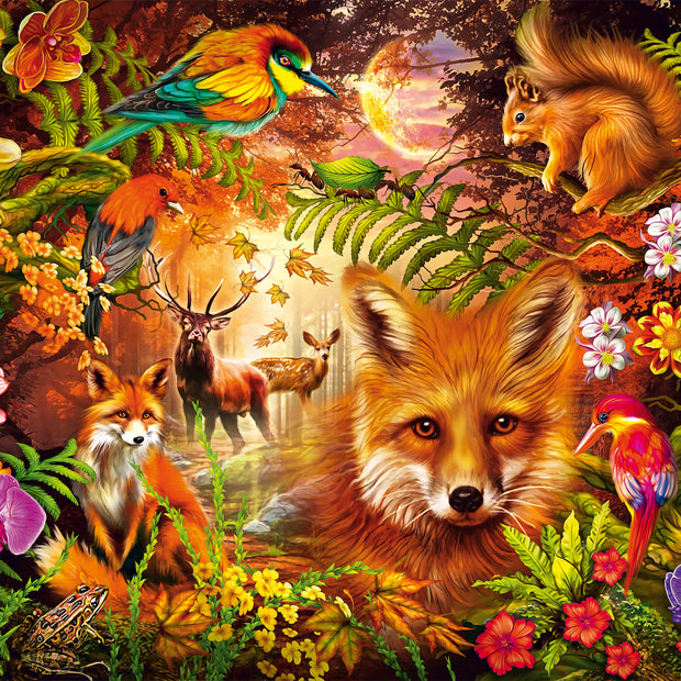 Schmidt - Feathers, Coats and Flowers - 1000 palaa