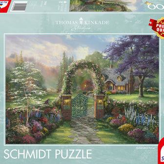 Schmidt - Thomas Kinkade - Hummingbird Cottage - 1000 palaa