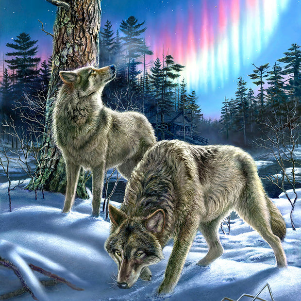 SunsOut - Wolves and Lights - 1000 palaa